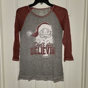 Christmas raglan shirt (AB1- X)